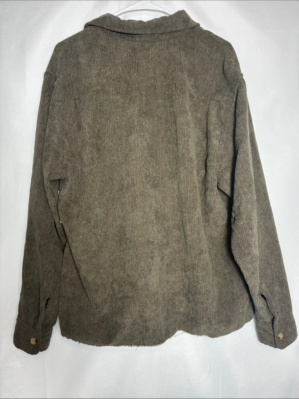 PacSun Relaxed Oversized Corduroy Shirt Jacket in Brown Men’s Medium